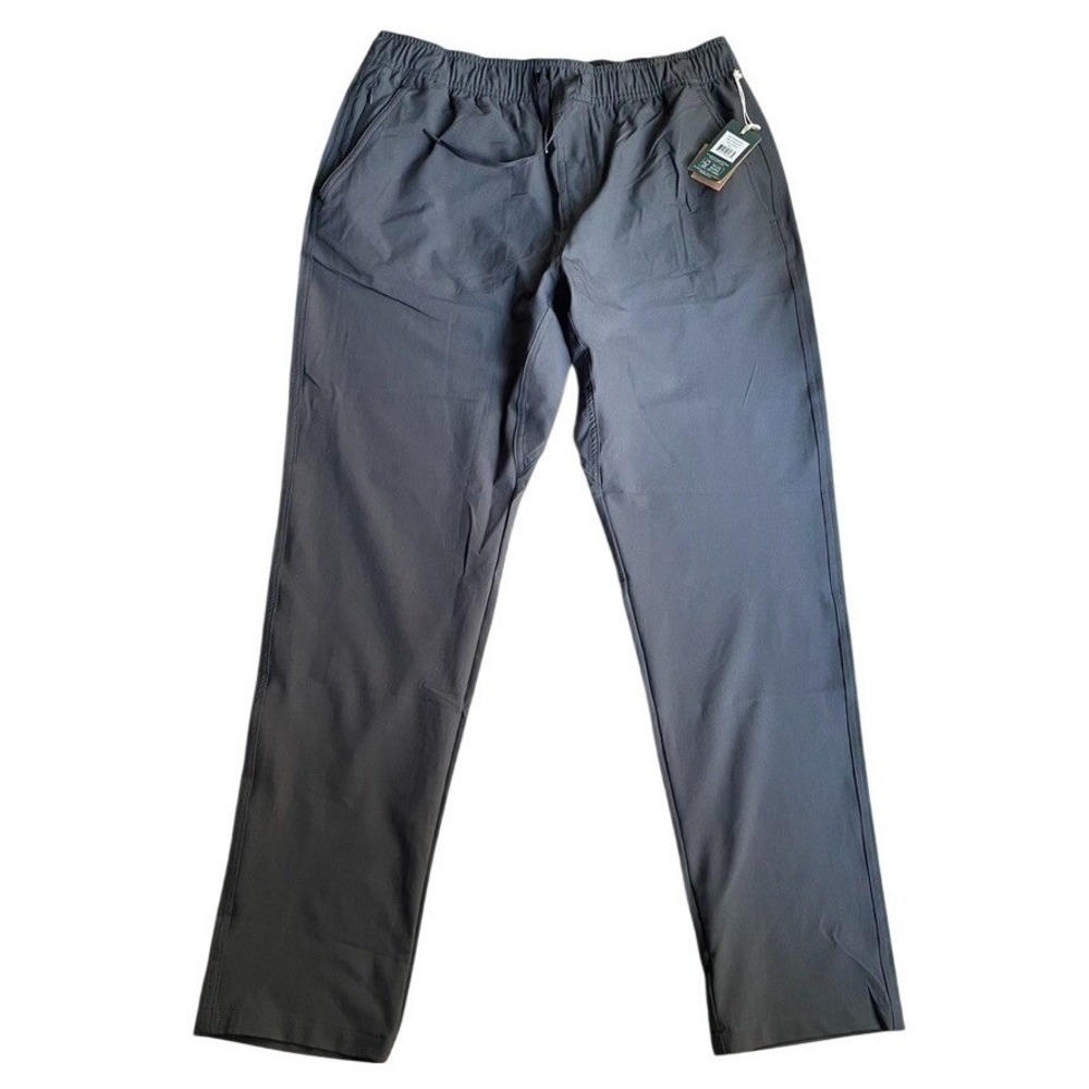 Tentree Simcoe Pant Graphite‎ Large NWT Travel Hiking Stretch